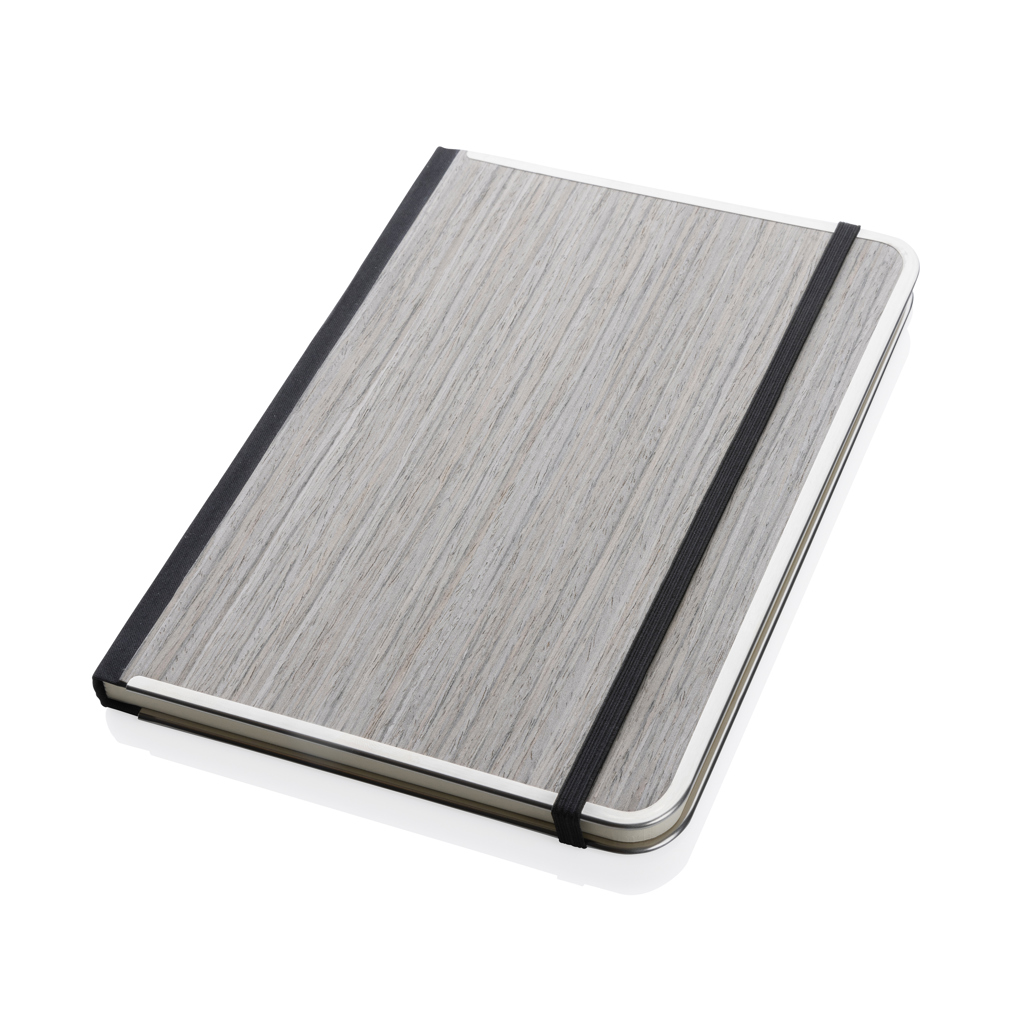 XD Collection Treeline A5 Notizbuch mit FSC-Holzeinband – mit Logo bedruckbar