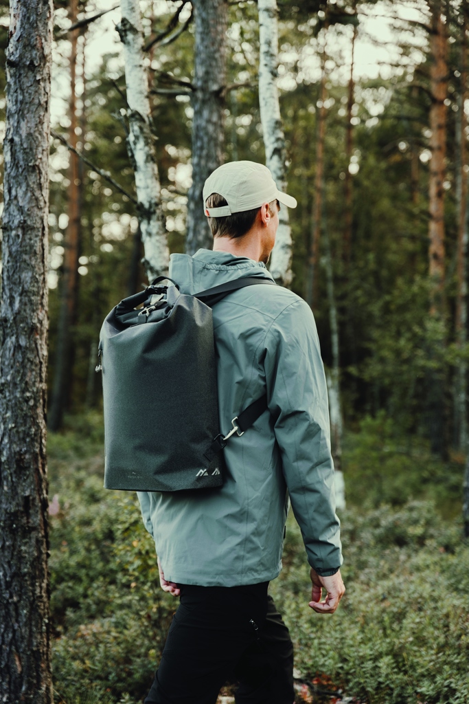 Nordic Drift Trail RCS Fahrradtasche 25 L mit Rollverschluss – bedruckbar