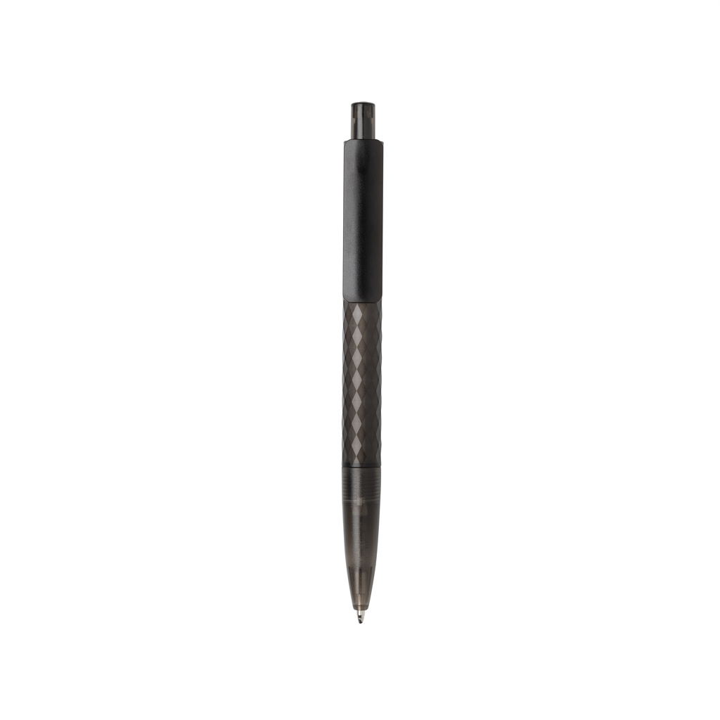 X3 Frosted-Pen aus 84% GRS-recyceltem PC, mit Logo bedruckbar