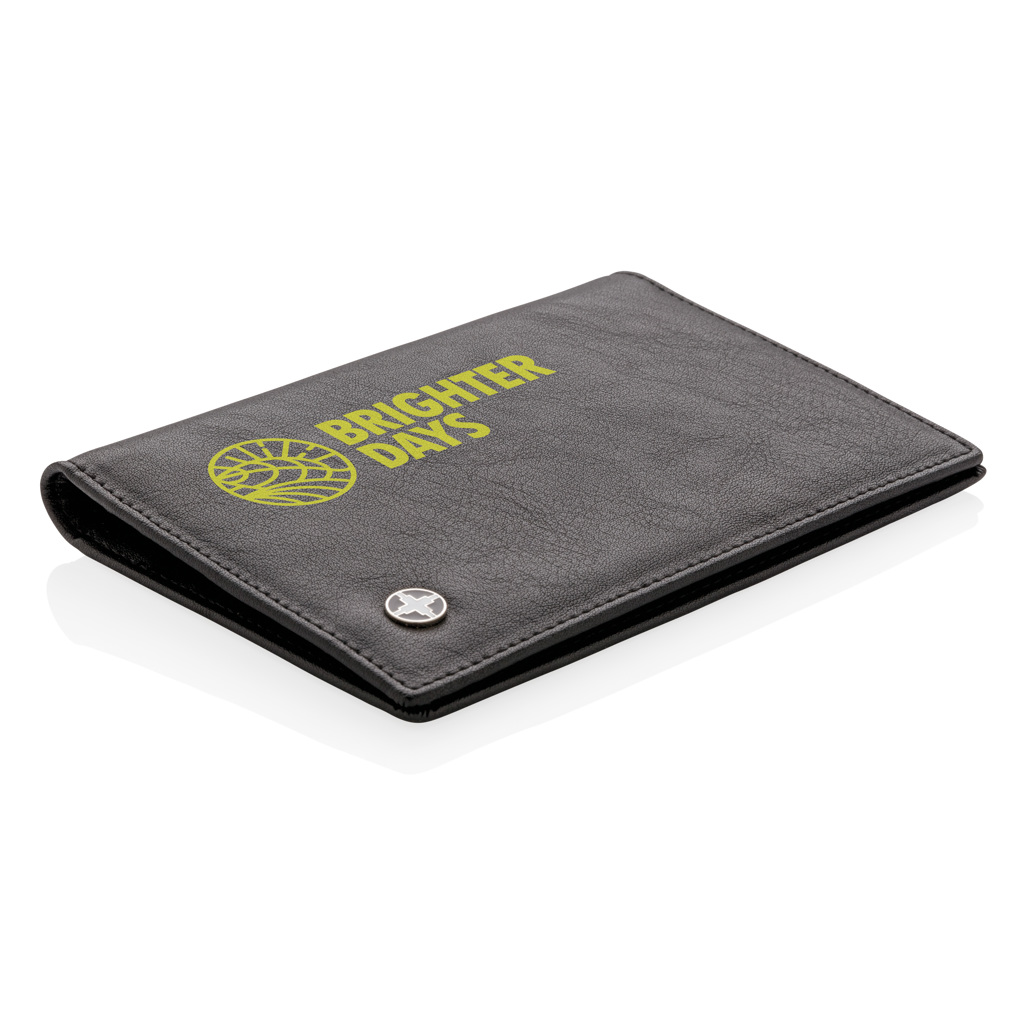 Swiss Peak RFID Ausweismappe aus PU mit Anti-Skimming-Schutz