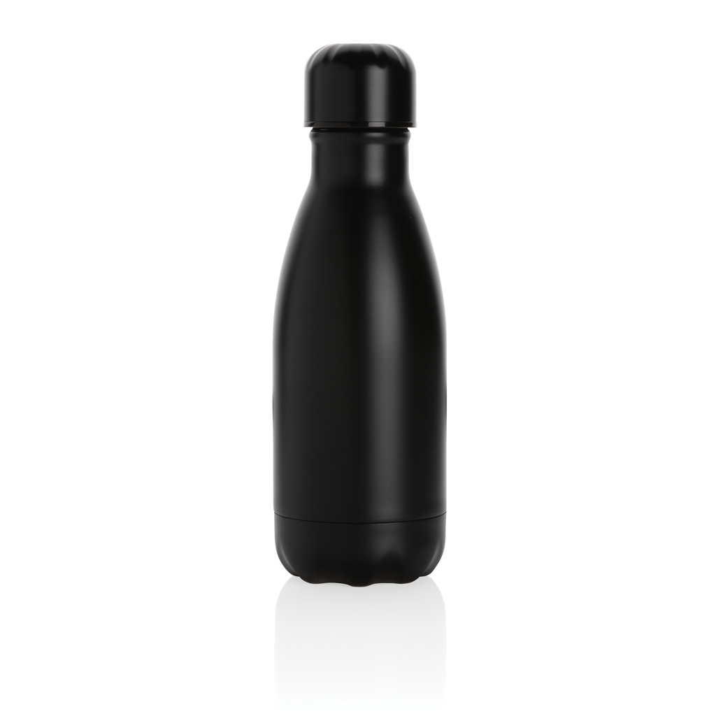Edelstahl Trinkflasche vakuumisoliert 260 ml – schwarz Edelstahl Trinkflasche vakuumisoliert 260 ml – schwarz