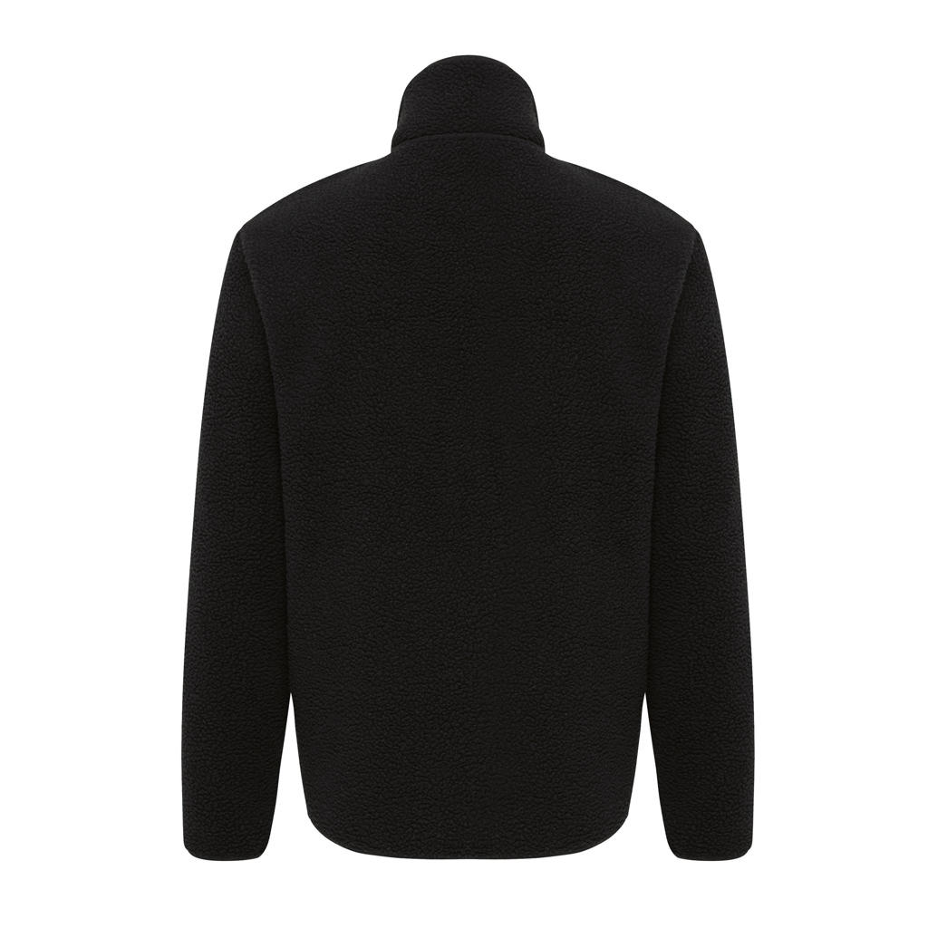 iqoniq Diran Unisex-Fleecejacke aus 100 % recyceltem Polyester, bestickbar und bedruckbar