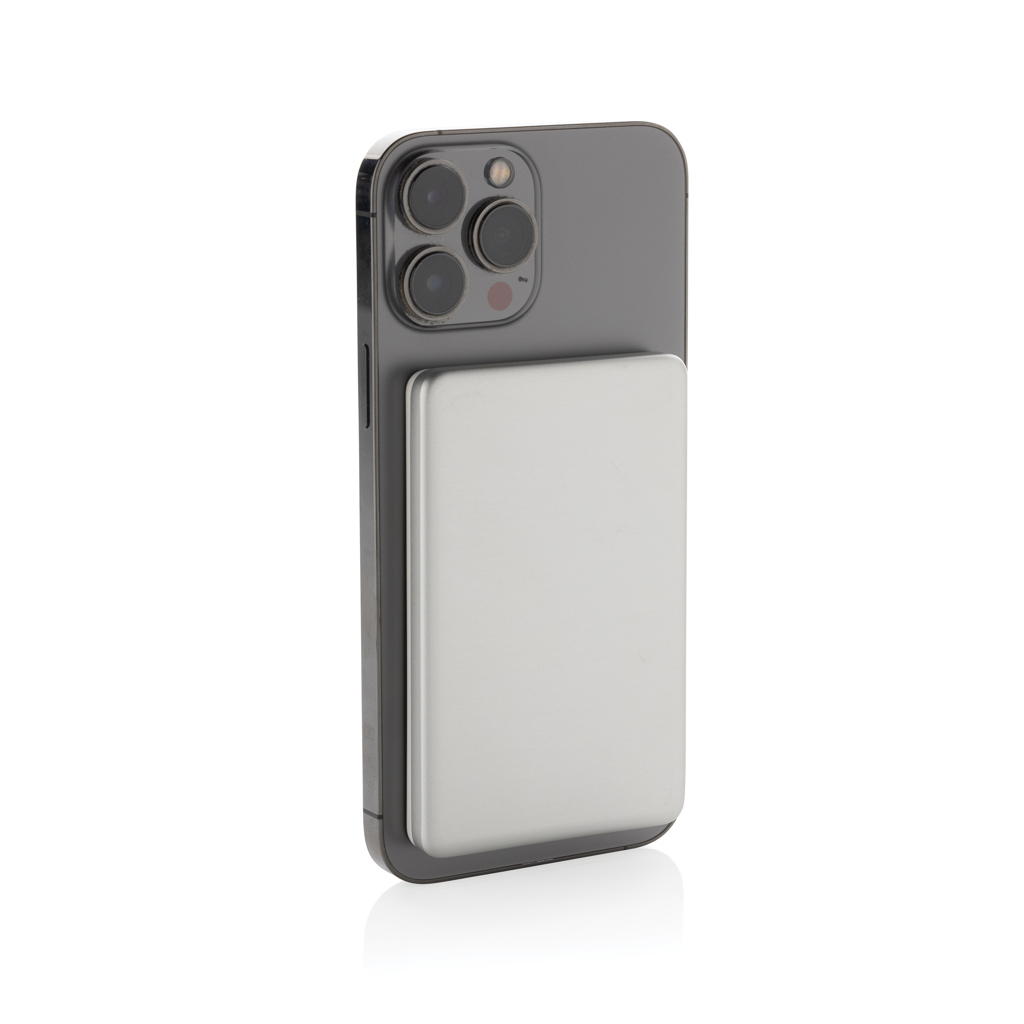 XD Collection Orion Powerbank 5.000 mAh magnetisch — recyceltes Aluminium, bedruckbar