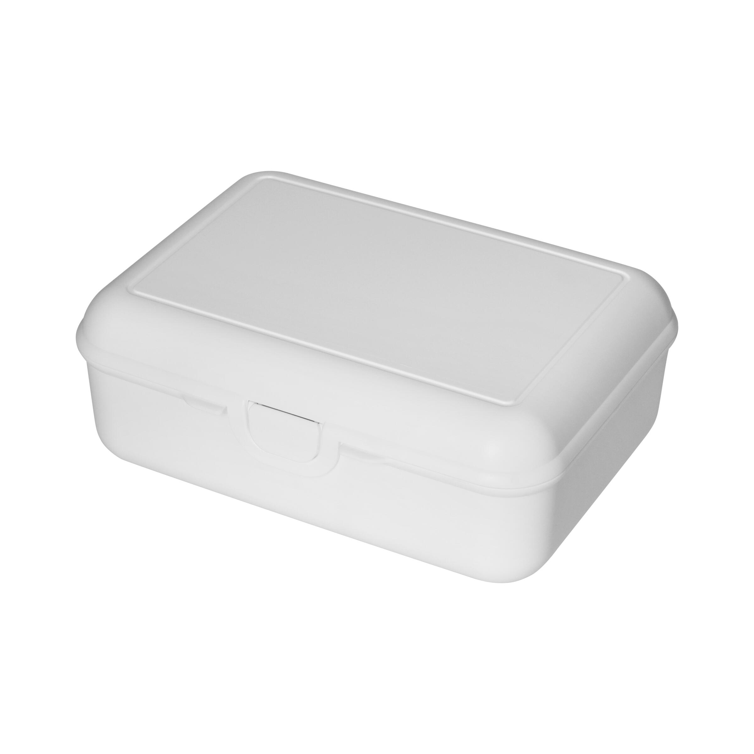 Vorratsdose "School-Box" deluxe, ohne Trennschale – weiss Vorratsdose "School-Box" deluxe, ohne Trennschale – weiss