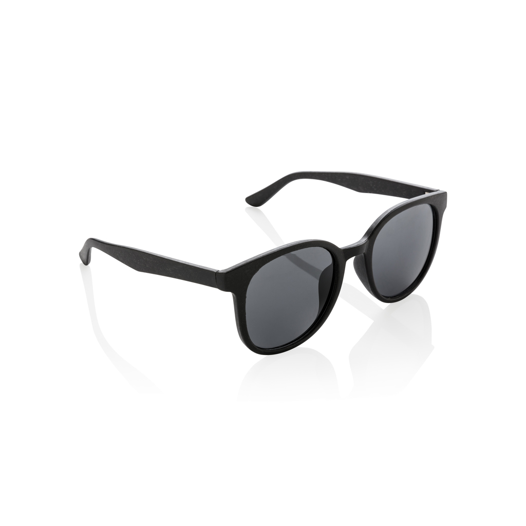 Weizenstroh-Sonnenbrille XD Collection mit UV400-Schutz, bedruckbar