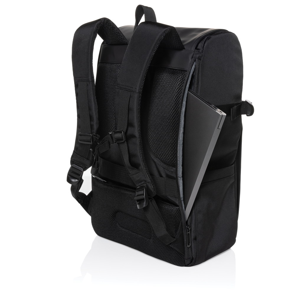 Pascal AWARE RPET Deluxe Weekend Rucksack mit Laptopfach 15,6 Zoll – individuell bedruckbar