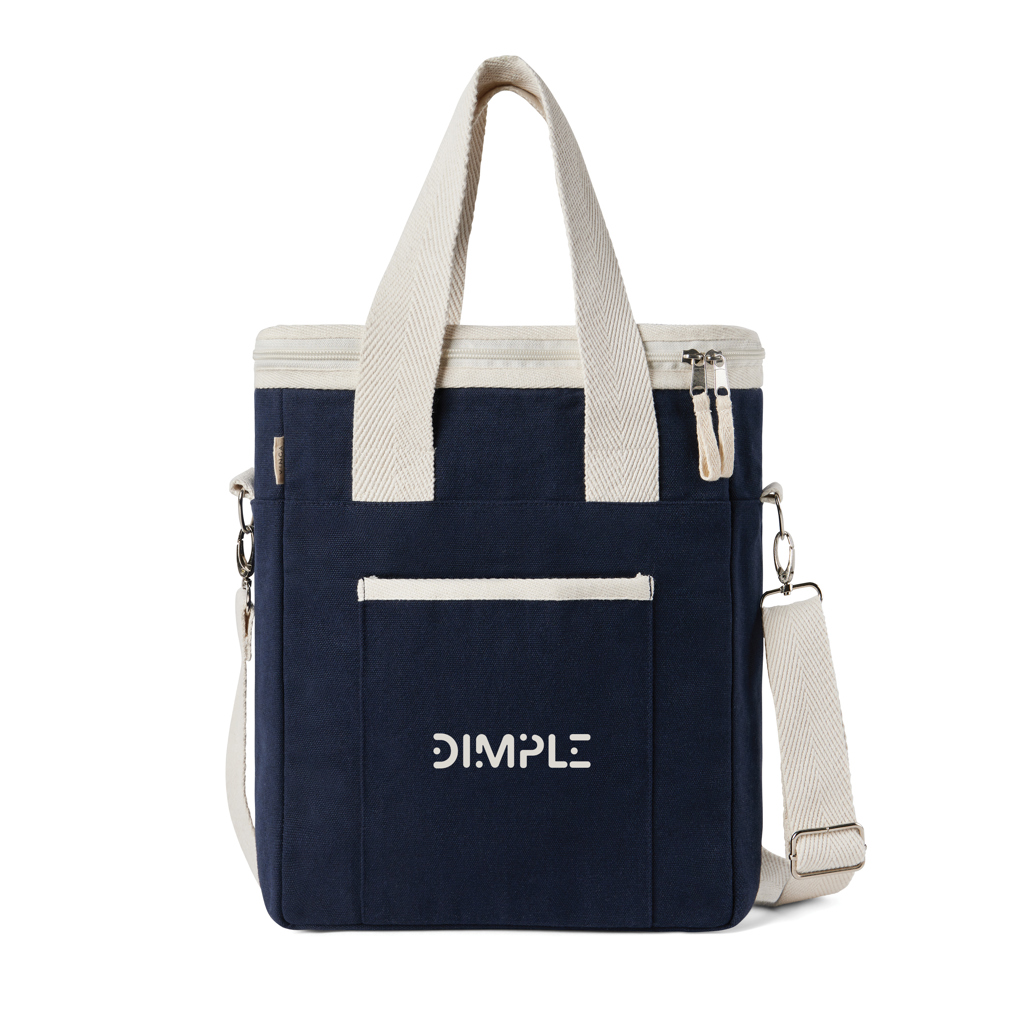VINGA Volonne AWARE Kühltasche aus recyceltem Canvas mit Logo-Veredelung
