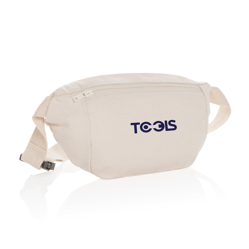 XD Collection Impact AWARE Gürteltasche aus 285g/m² recyceltem rCanvas, bedruckbar