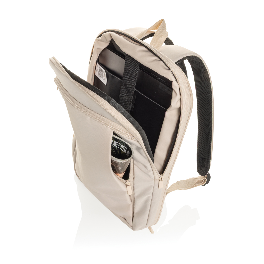 XD Collection Flexpack Aware Expandable Slim Laptop-Rucksack 15,6 Zoll aus recyceltem PET