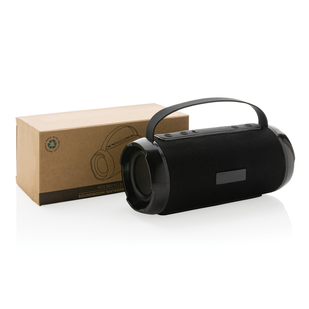 Soundboom 6W Bluetooth-Lautsprecher aus 41% recyceltem ABS, RCS-zertifiziert