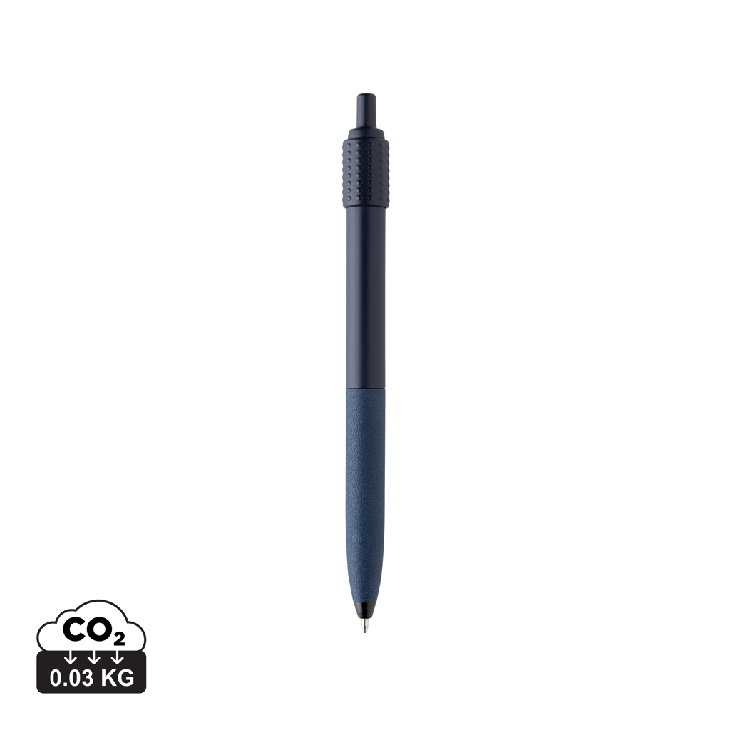 Quill Spinner Pen Blau aus rec. rABS Perfekter Werbeartikel mit Logo