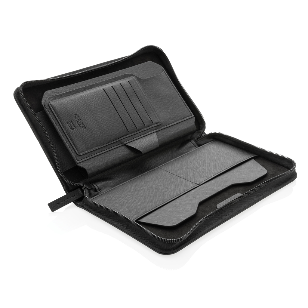 Swiss Peak Heritage RFID Travel Wallet aus recyceltem PU Swiss Peak Heritage RFID Travel Wallet aus recyceltem PU