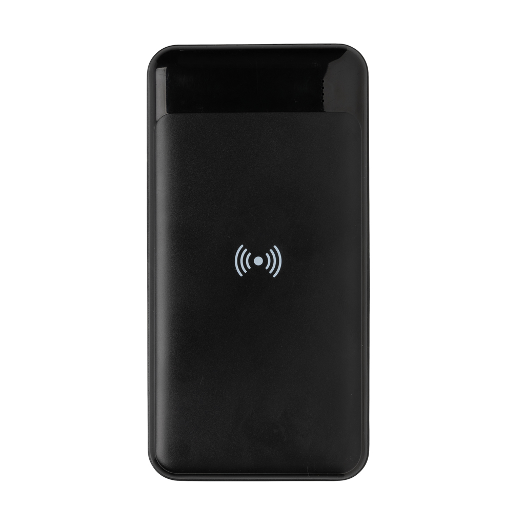XD Collection Wireless Powerbank 8.000 mAh aus RCS-recyceltem ABS – bedruckbar XD Collection Wireless Powerbank 8.000 mAh aus RCS-recyceltem ABS – bedruckbar