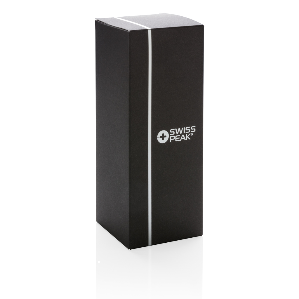 Swiss Peak Elite Vakuum-Becher 300 ml mit Kupfer-Isolierung, schwarz, bedruckbar