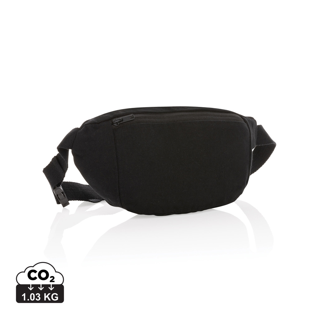 XD Collection Impact AWARE Gürteltasche aus 285g/m² recyceltem rCanvas, bedruckbar XD Collection Impact AWARE Gürteltasche aus 285g/m² recyceltem rCanvas, bedruckbar