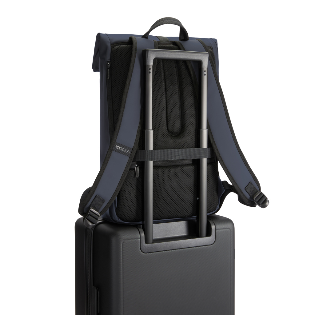 XD Design Urban Anti-Diebstahl-Rucksack mit 16-Zoll-Laptopfach, recyceltes PET, bedruckbar
