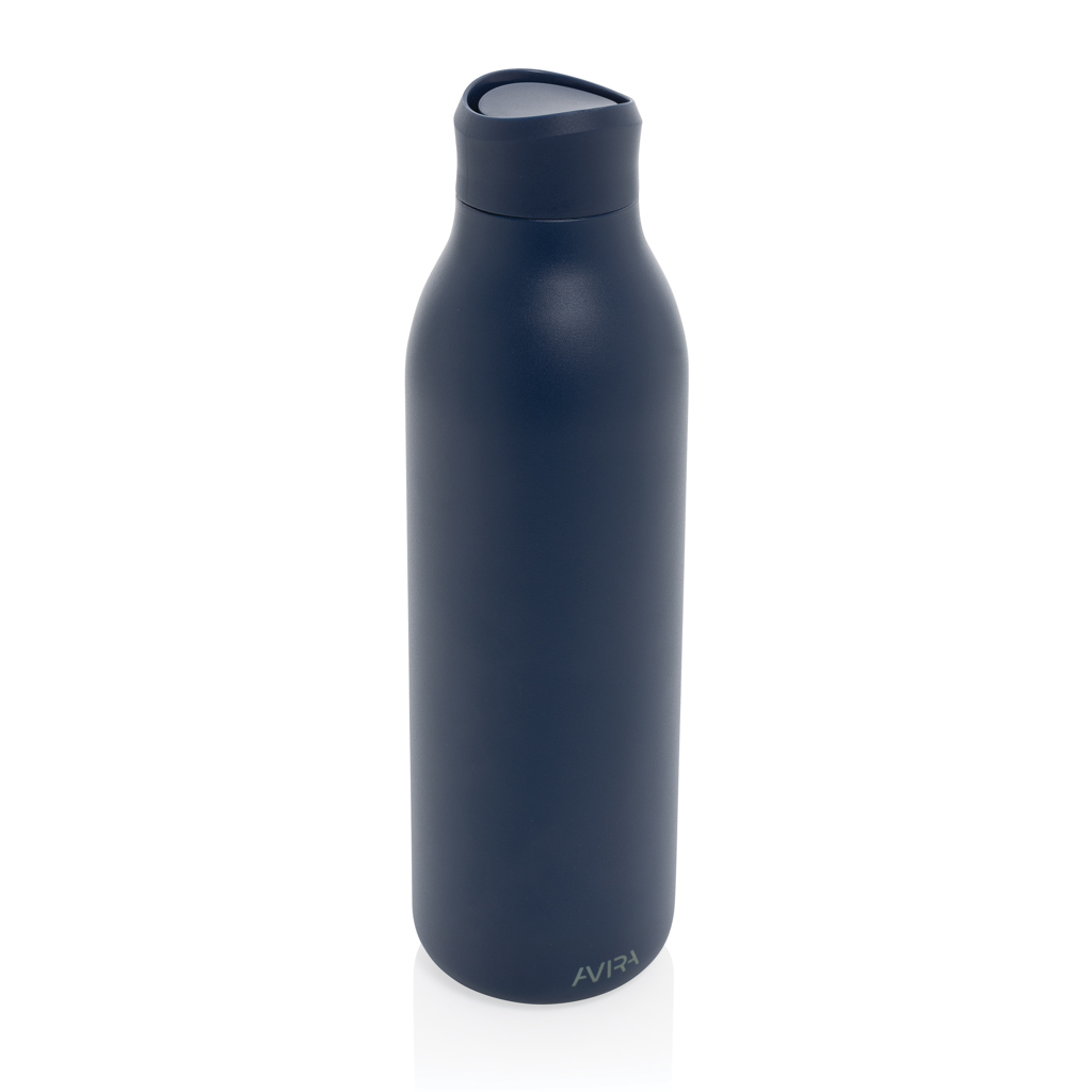 Avira Alok 360 Klick-Trinkflasche 600 ml aus RCS-zertifiziert recyceltem Edelstahl mit Logo bedruckbar Avira Alok 360 Klick-Trinkflasche 600 ml aus RCS-zertifiziert recyceltem Edelstahl mit Logo bedruckbar
