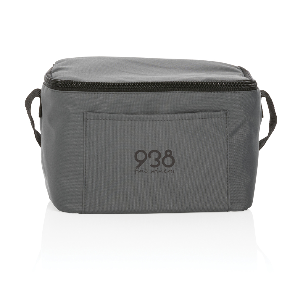 XD Collection Impact AWARE Kühltasche aus rPET für 6 Dosen, bedruckbar XD Collection Impact AWARE Kühltasche aus rPET für 6 Dosen, bedruckbar