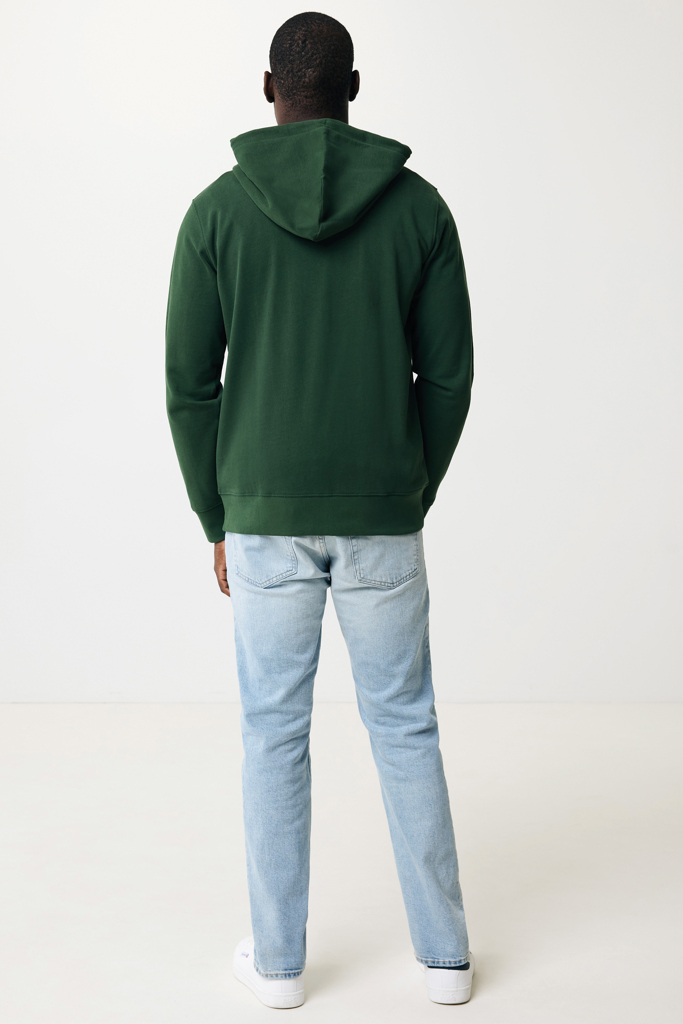 Iqoniq Abisko Zip-Hoodie 340 g/m² aus Bio- und recycelter Baumwolle