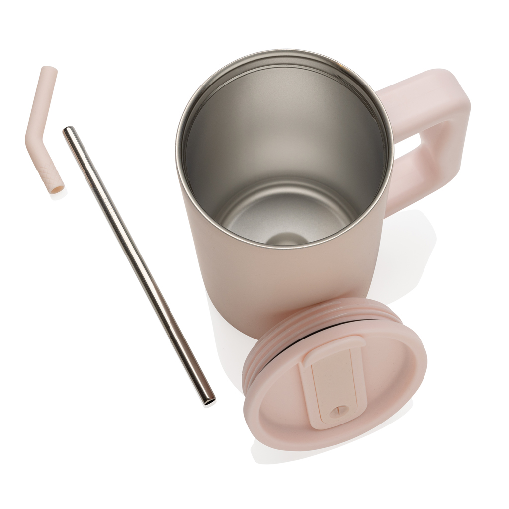 Cube Becher 800ml aus RCS-recyceltem Edelstahl — bedruckbar