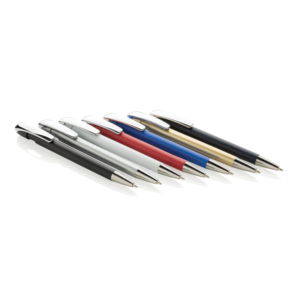 Glide GRS-Kugelschreiber aus recyceltem ABS mit Metallclip (XD Collection)