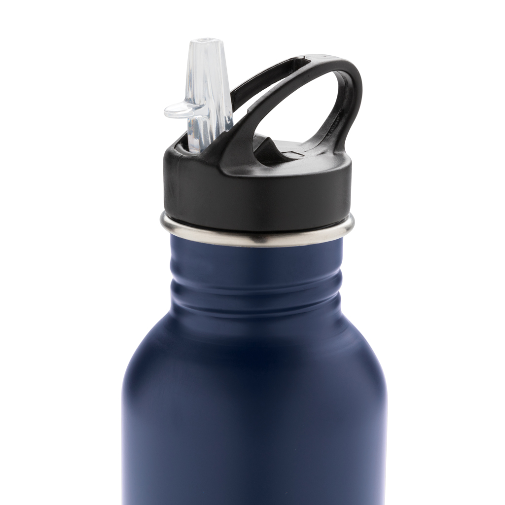 XD Collection Deluxe Sportflasche 710 ml aus Edelstahl mit Logo-Veredelung XD Collection Deluxe Sportflasche 710 ml aus Edelstahl mit Logo-Veredelung