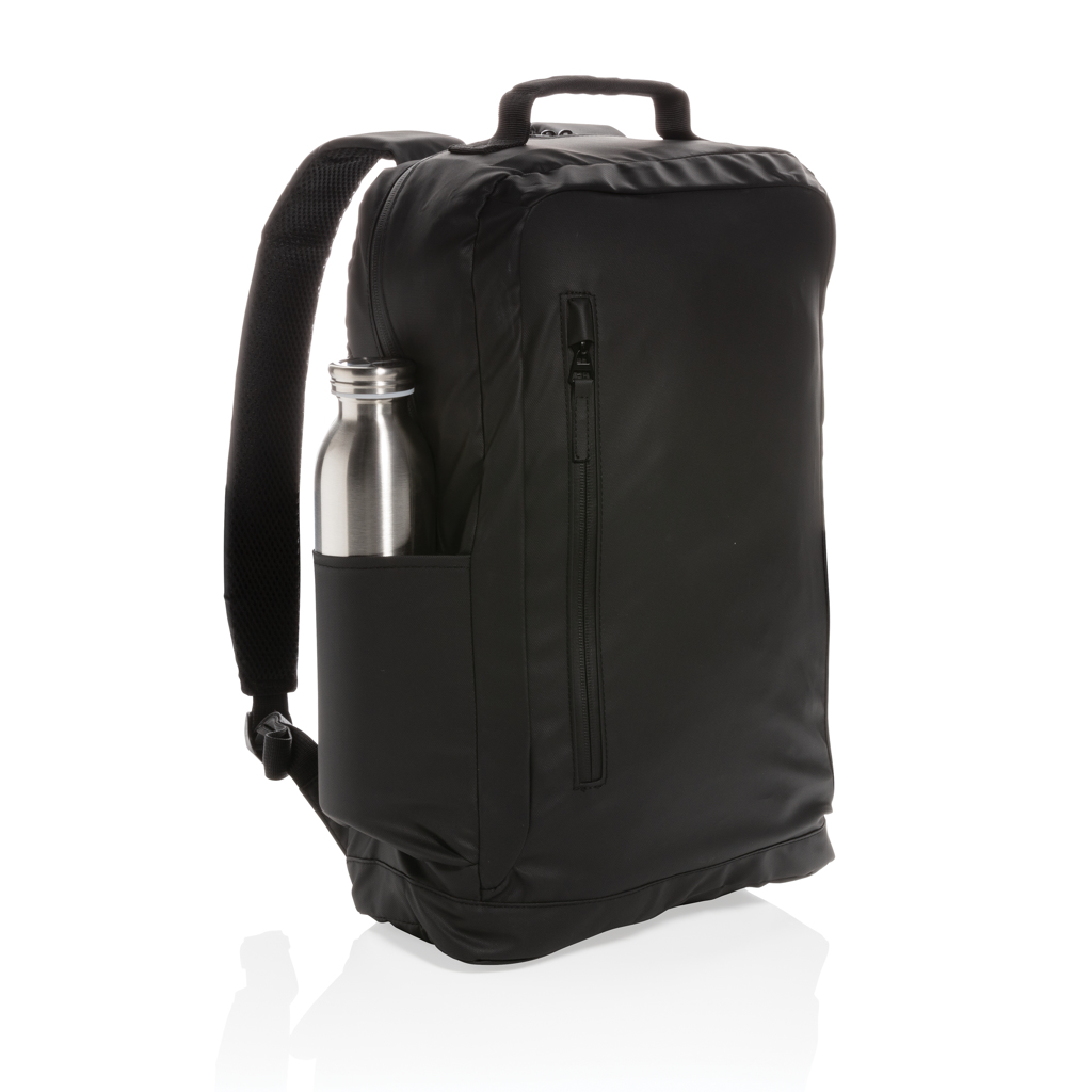 XD Collection Laptop-Rucksack 15,6 Zoll Fashion, PVC-frei, schwarz