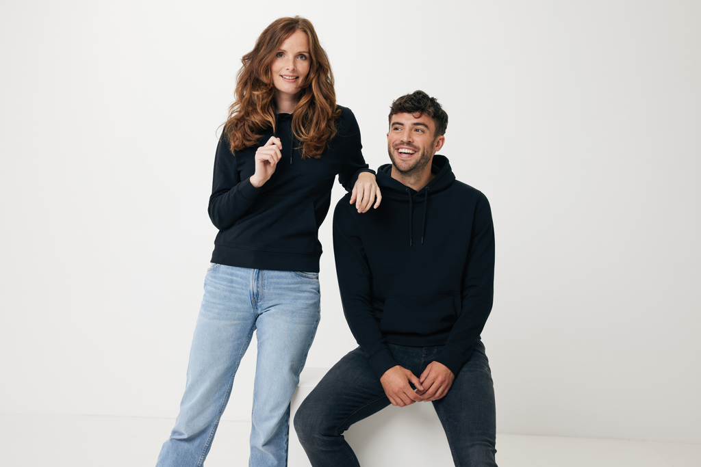 iqoniq Rila Hoodie aus recycelter Bio-Baumwolle, bedruckbar iqoniq Rila Hoodie aus recycelter Bio-Baumwolle, bedruckbar