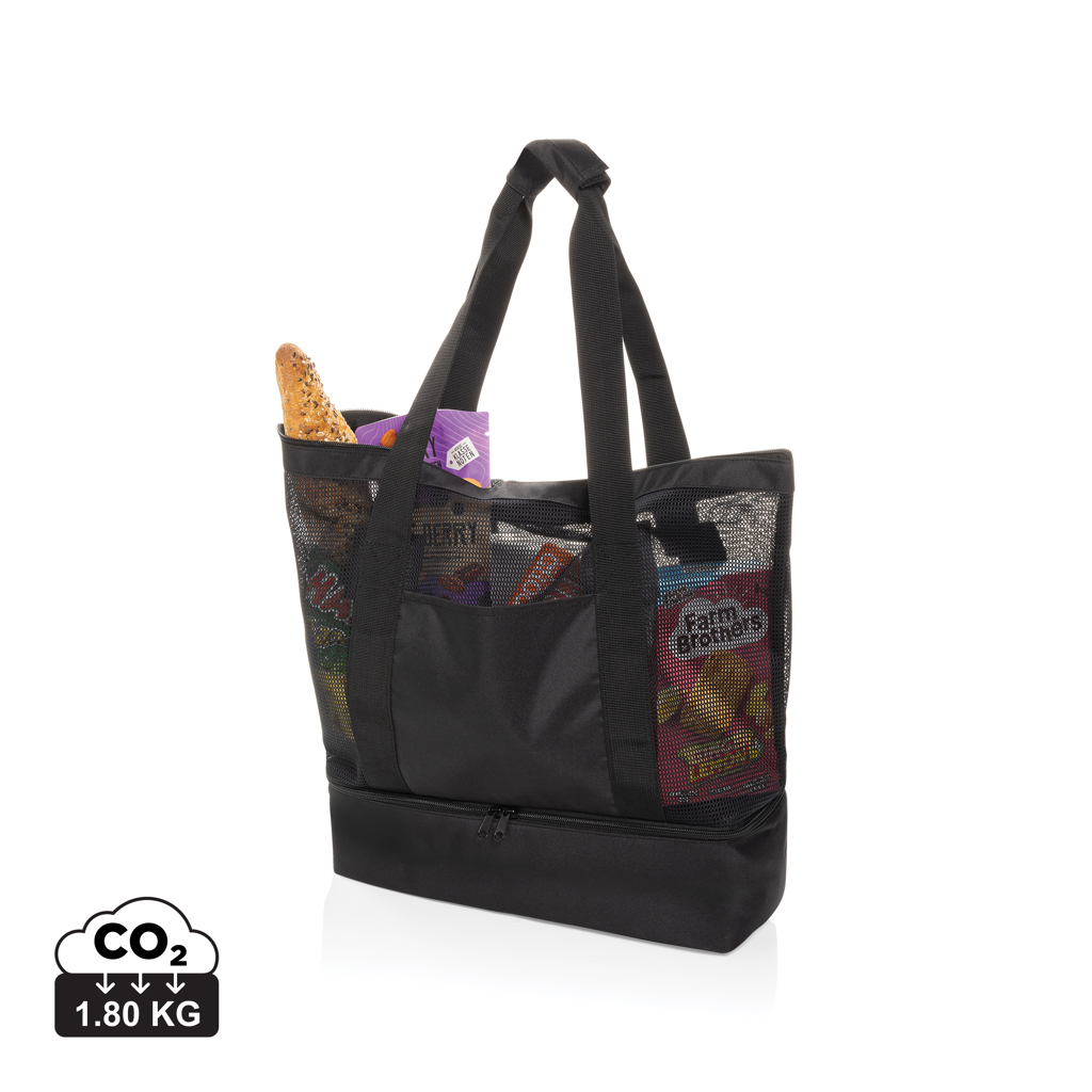 XD Collection Iqlo Aware RPET 2-in-1 Kühltasche mit isoliertem Kühlfach, bedruckbar XD Collection Iqlo Aware RPET 2-in-1 Kühltasche mit isoliertem Kühlfach, bedruckbar
