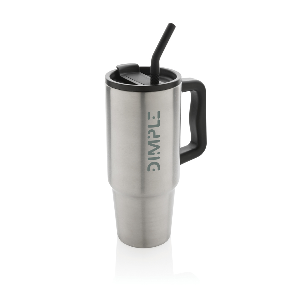 XD Collection Embrace Deluxe Thermobecher 900 ml aus RCS-recyceltem Edelstahl, gravur- und druckfähig