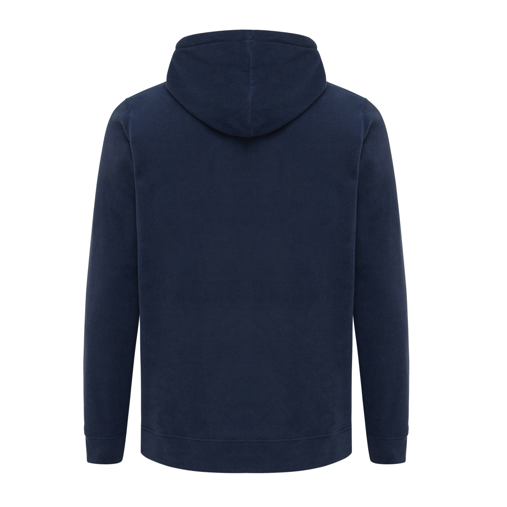 iqoniq Trivor Unisex-Mikrofleece-Hoodie aus 100% recyceltem Polyester, mit Stickerei oder Aufnäher veredelbar iqoniq Trivor Unisex-Mikrofleece-Hoodie aus 100% recyceltem Polyester, mit Stickerei oder Aufnäher veredelbar