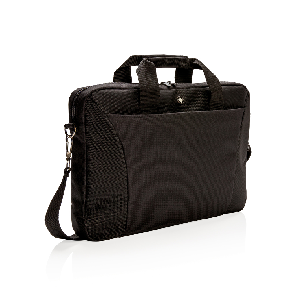 Swiss Peak Laptoptasche 15,4 Zoll P732 aus 600D/1680D-Polyester, PVC-frei, bestickbar Swiss Peak Laptoptasche 15,4 Zoll P732 aus 600D/1680D-Polyester, PVC-frei, bestickbar