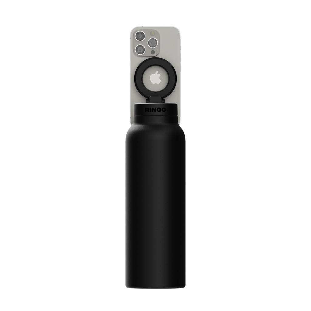 Ringo Pro Thermoflasche 710 ml mit MagSafe-Handyhalterung – gravierbar und bedruckbar