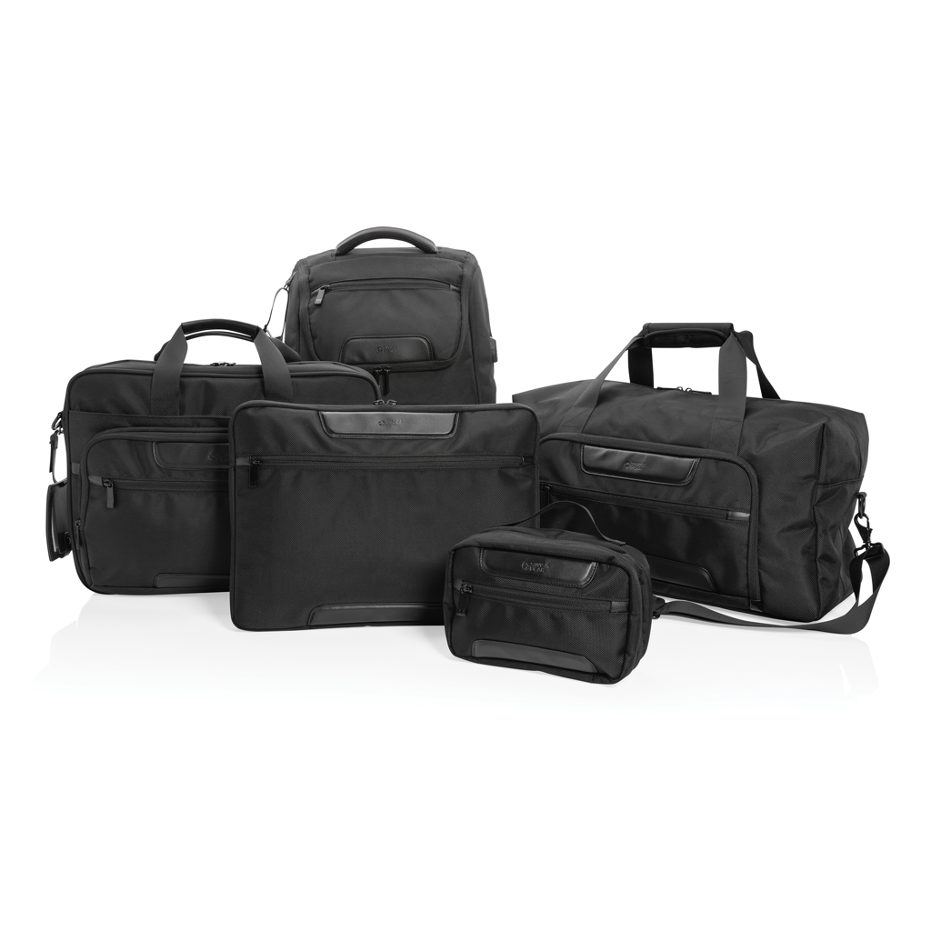 Swiss Peak Voyager Weekend Bag, grau – Stilvolles Werbegeschenk für Events Swiss Peak Voyager Weekend Bag, grau – Stilvolles Werbegeschenk für Events