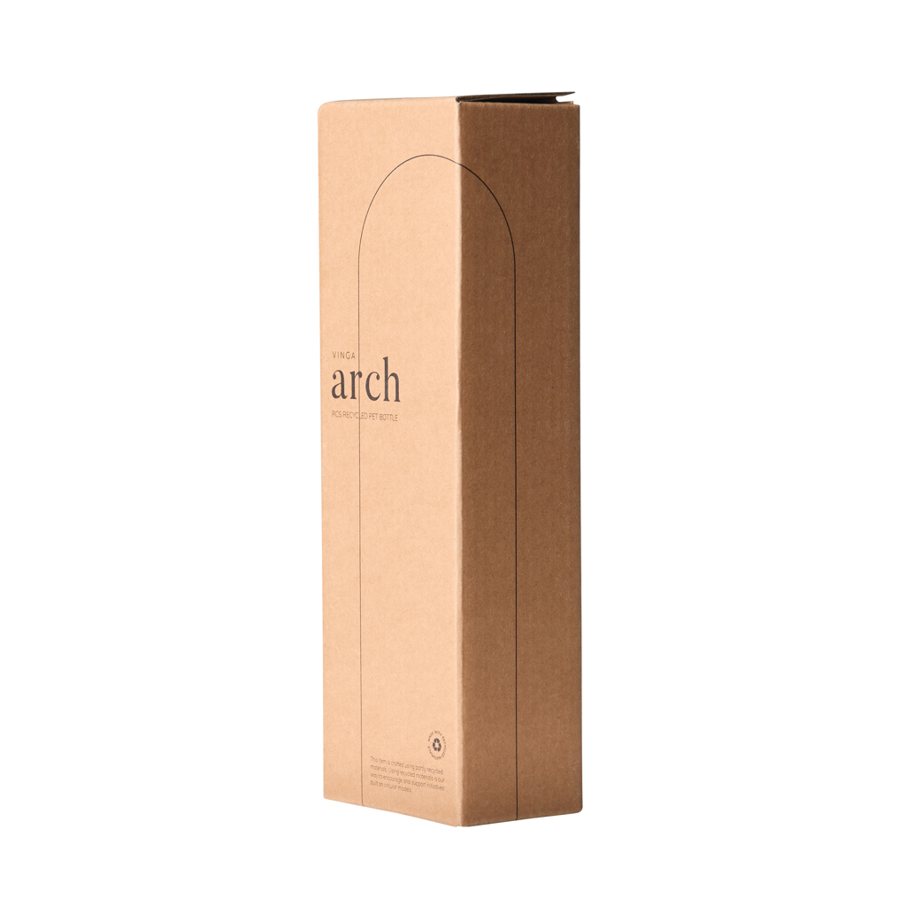 VINGA Arch Trinkflasche 550 ml aus 85 % recyceltem rPET (RCS)