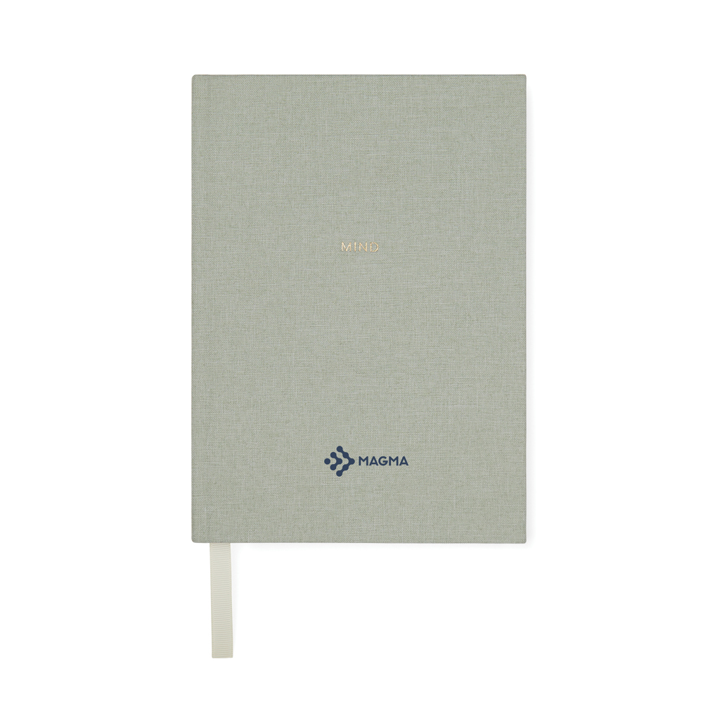 VINGA Mind Notizbuch A5 mit 73 % GRS-Recyclingpapier, bedruckbar VINGA Mind Notizbuch A5 mit 73 % GRS-Recyclingpapier, bedruckbar