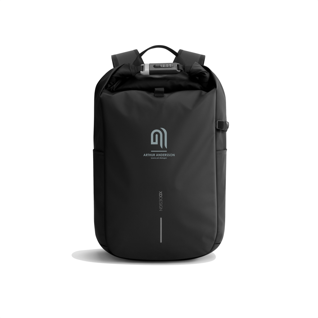 XD Design Urban Anti-Diebstahl-Rucksack mit 16-Zoll-Laptopfach, recyceltes Polyester