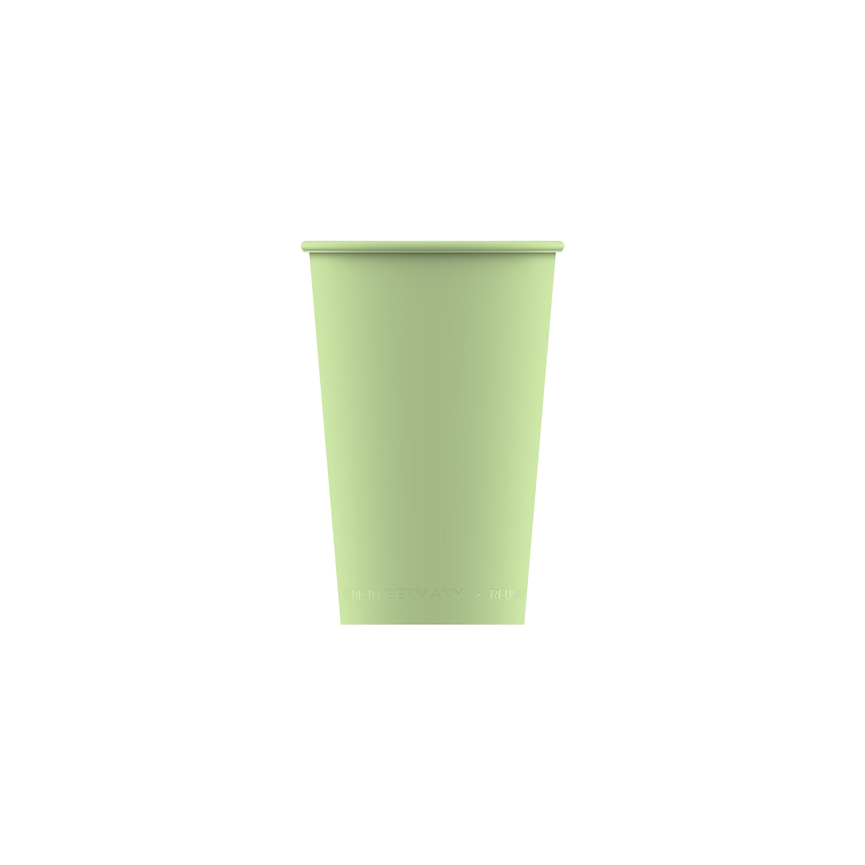 Becher "ToGo", 0,3 l – TopView_Gruen Becher "ToGo", 0,3 l