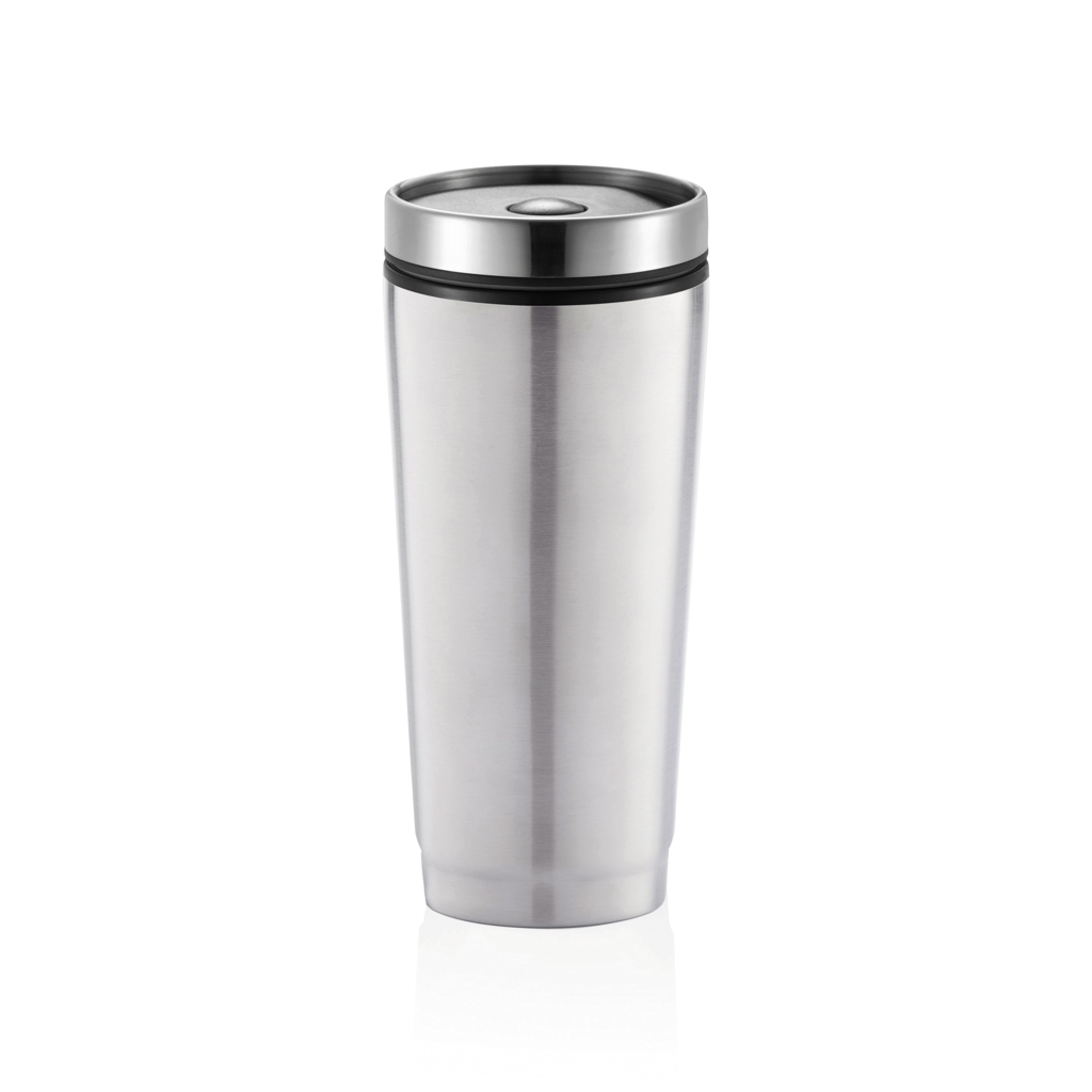 XD Collection Becher Shake-It 350 ml Edelstahl mit Push-Knopf XD Collection Becher Shake-It 350 ml Edelstahl mit Push-Knopf