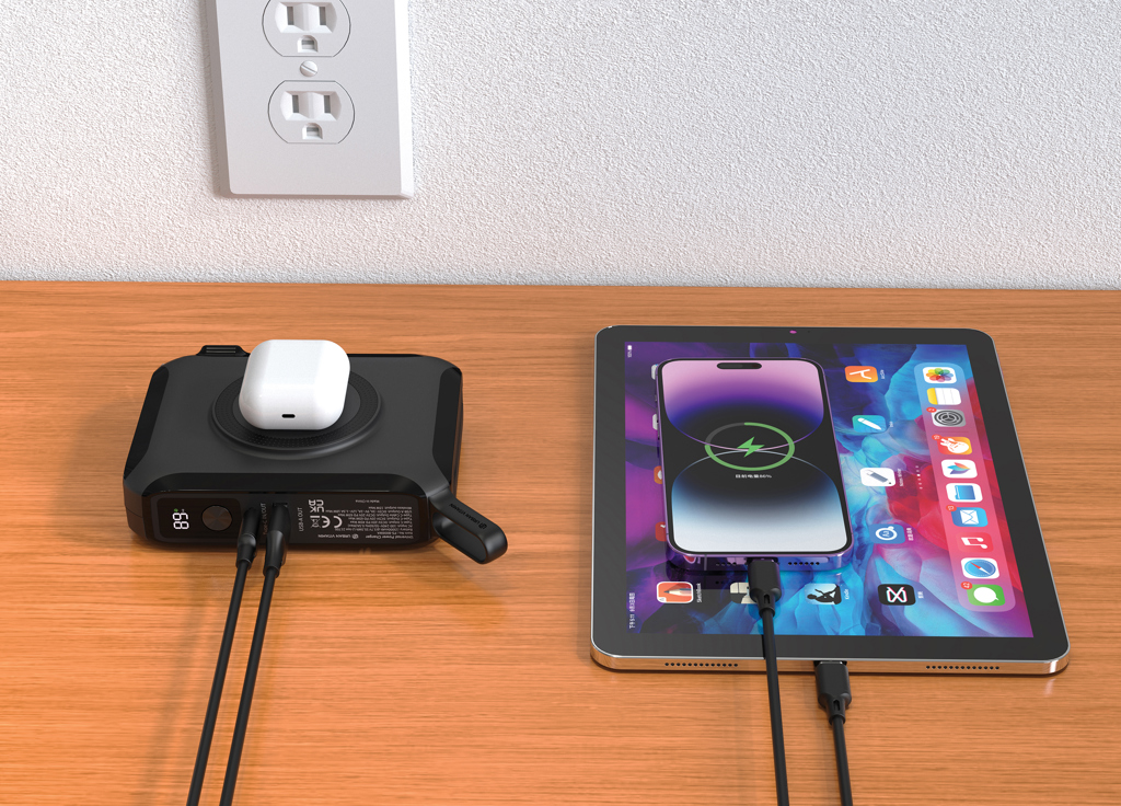 Oxnard PowerPro 65W USB-C Ladegerät – Vielseitiger Reisebegleiter für Events Oxnard PowerPro 65W USB-C Ladegerät – Vielseitiger Reisebegleiter für Events