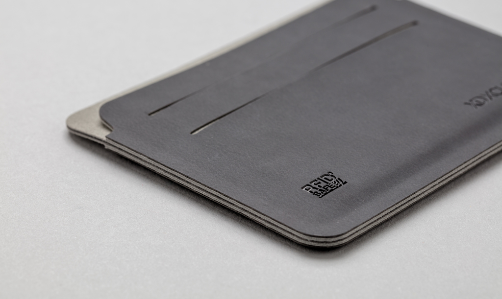 XD Xclusive Quebec RFID Kartenhalter aus PU, schwarz – mit Logo veredelbar XD Xclusive Quebec RFID Kartenhalter aus PU, schwarz – mit Logo veredelbar