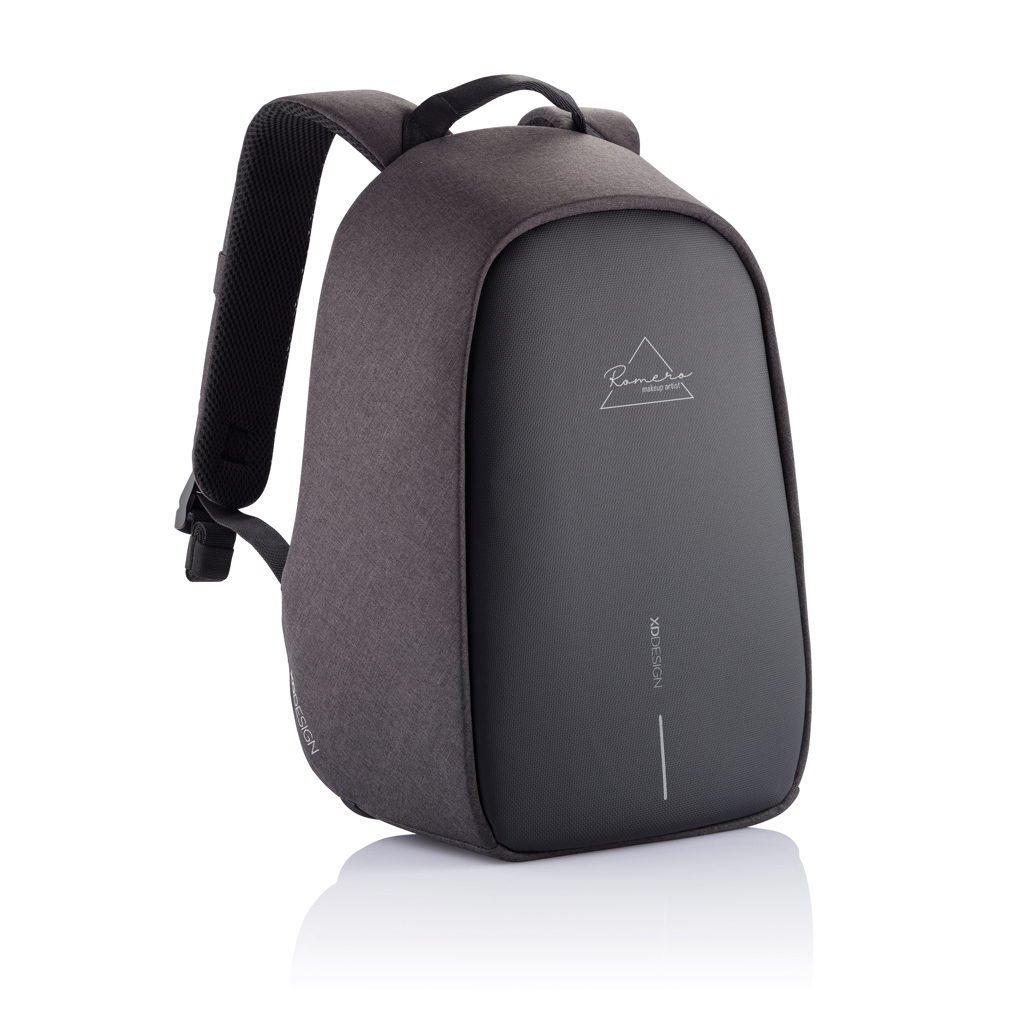 Bobby Hero Small Anti-Diebstahl-Rucksack aus rPET — XD Design, mit Logo veredelbar Bobby Hero Small Anti-Diebstahl-Rucksack aus rPET — XD Design, mit Logo veredelbar