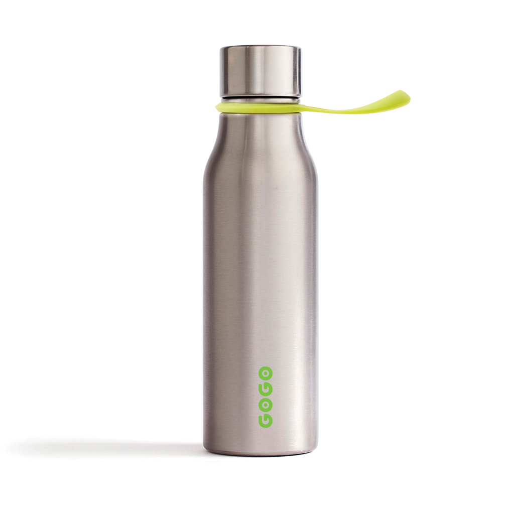 Edelstahl Isolierflasche 450 ml – Heiß/Kalt limone