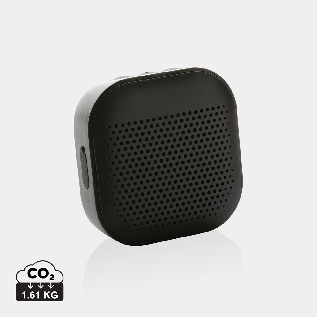 XD Collection Soundbox 3W Bluetooth-Lautsprecher aus RCS-recyceltem Kunststoff