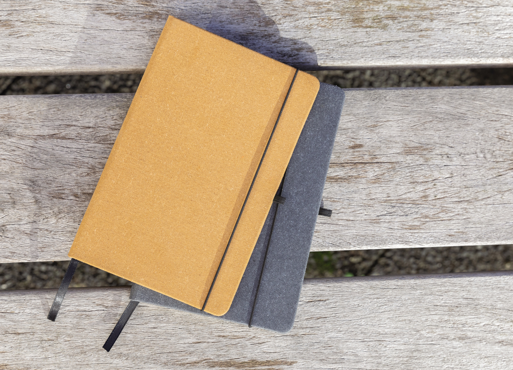 XD Collection A5 Notizbuch aus GRS recyceltem PU, Hardcover, bedruckbar XD Collection A5 Notizbuch aus GRS recyceltem PU, Hardcover, bedruckbar