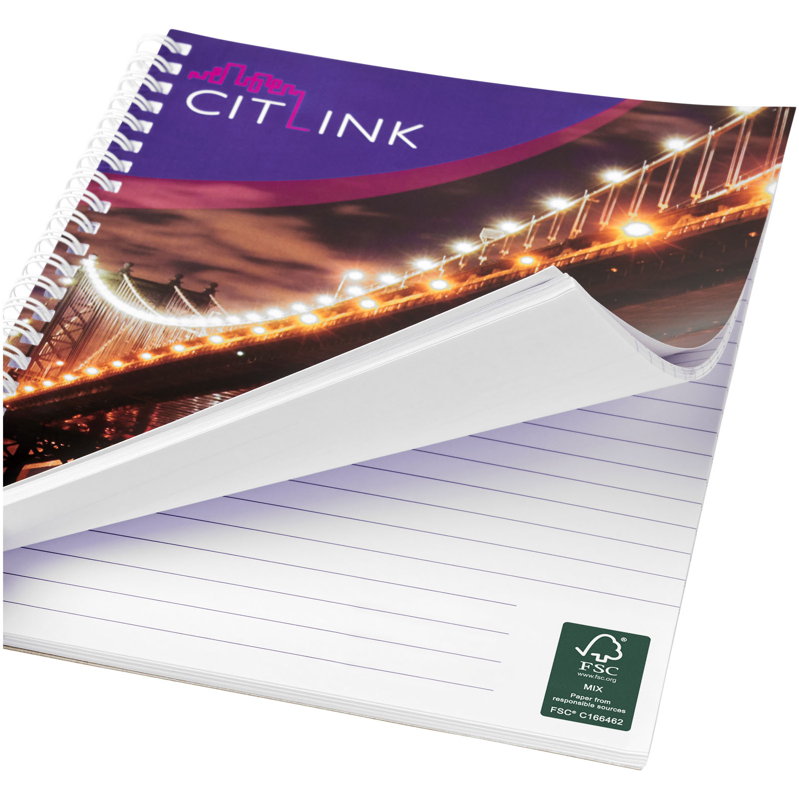 Desk-Mate® A5 Notizbuch mit Spiralbindung Desk-Mate® A5 Notizbuch mit Spiralbindung