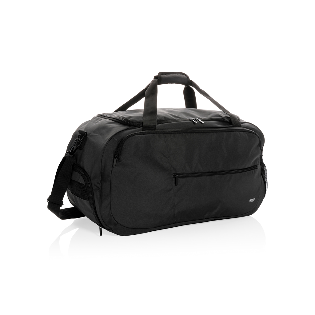 Swiss Peak AWARE RPET Sporttasche – recyceltes Polyester, bestickbar