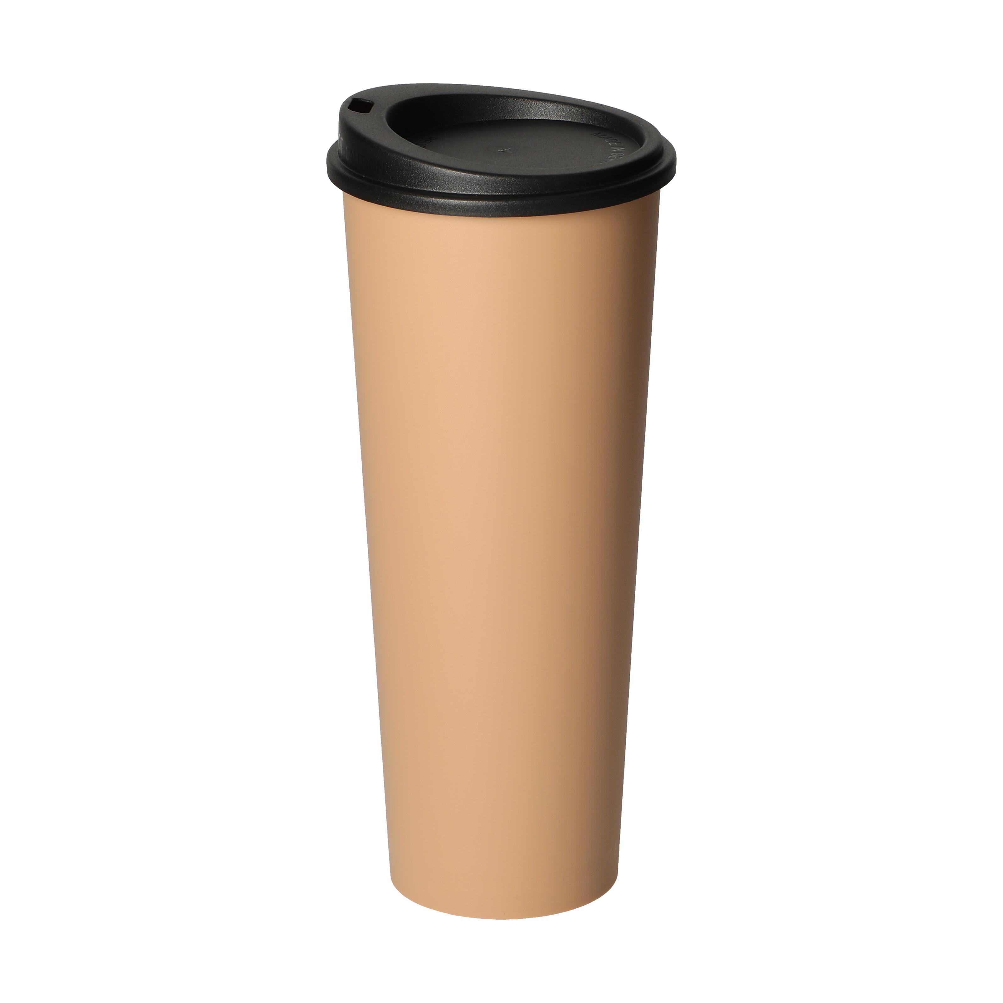 Kaffeebecher "ToGo", 0,5 l – beständiges braun Kaffeebecher "ToGo", 0,5 l – beständiges braun