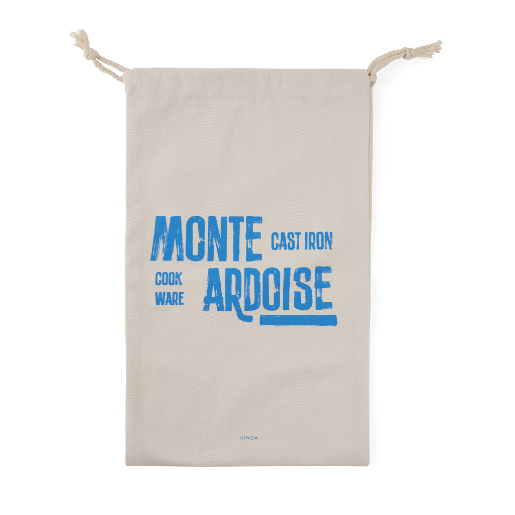 VINGA Monte Ardoise Grillplatte aus Gusseisen, 41 × 23 cm, mit Logo veredelbar