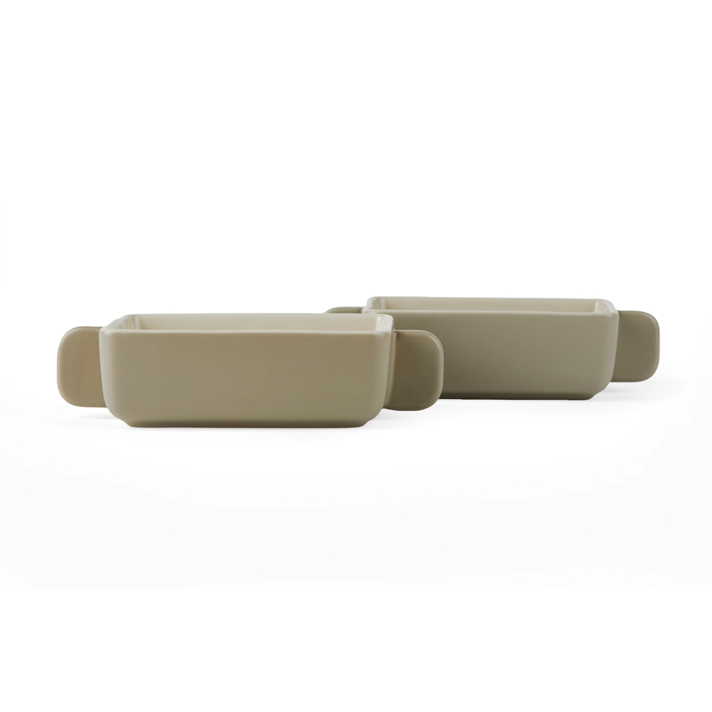 VINGA Monte Neu Mini-Schalen 2er Set aus Steingut, bedruckbar